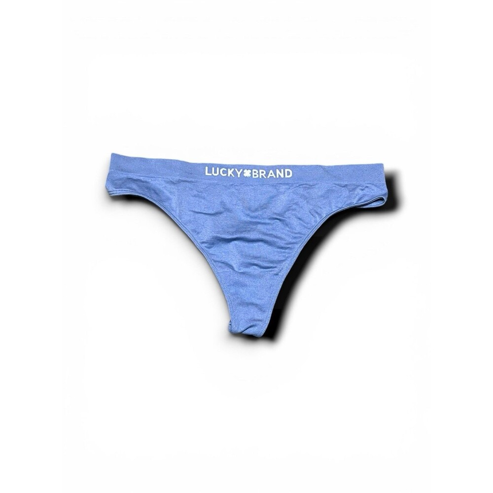 Lucky Brand Women's Logo Band Thong Panty - Large (NWOT)